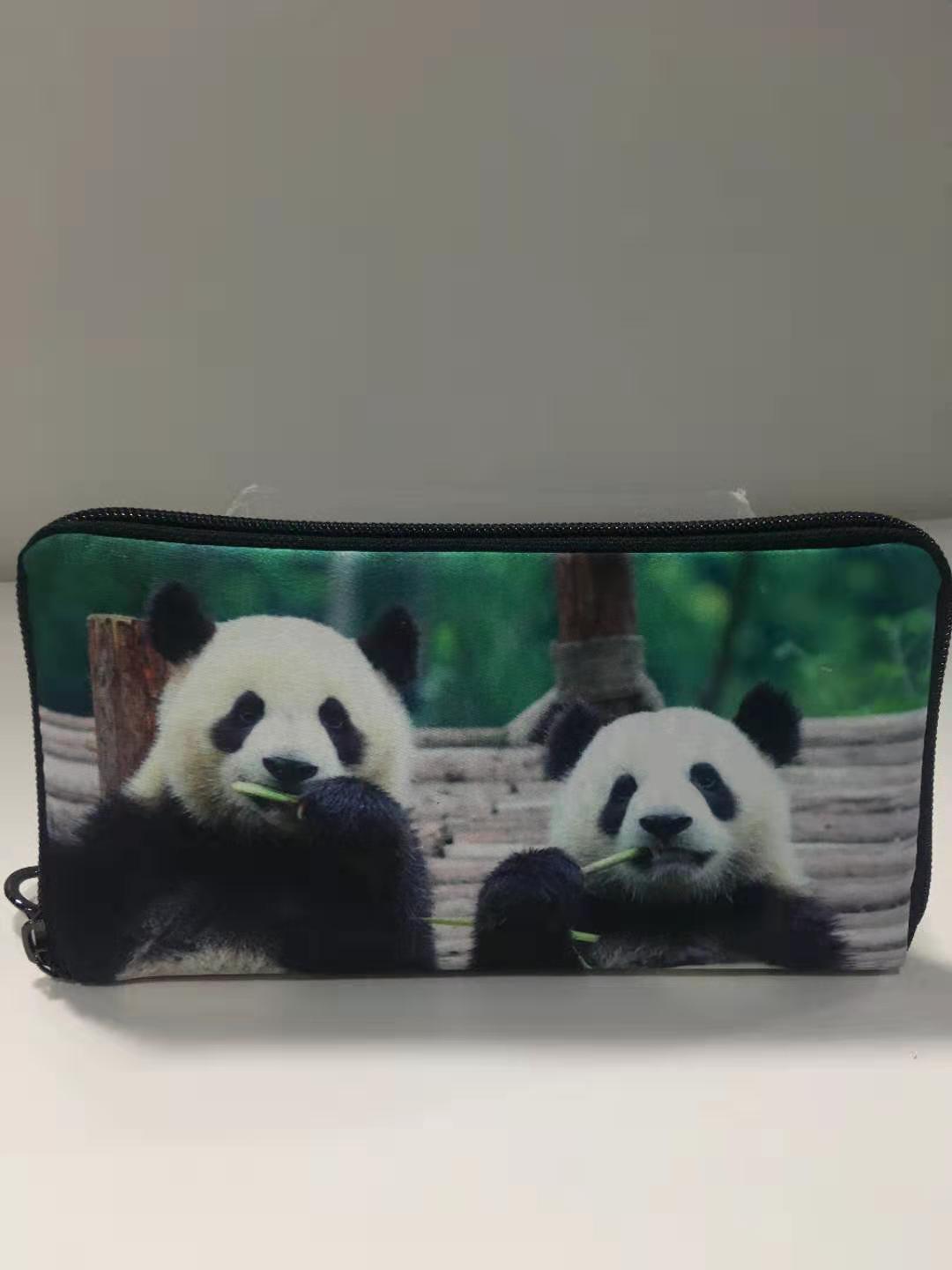 双熊猫创意手包
